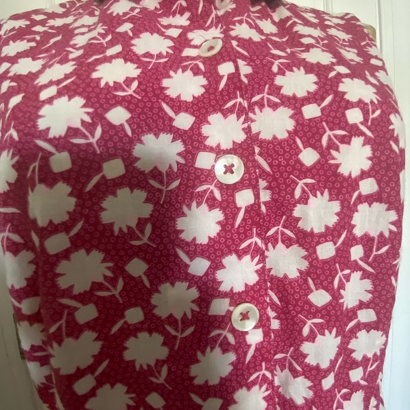 April Cornell Floral Sleeveless Dress size CD - Picture 6 of 13